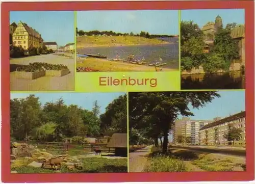 12166 Multi-image Ak Eilenburg Tierpark, Est Vorstadt, etc.