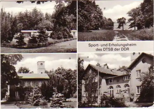 12139 Ak Friedrichswalde Erholungsheim des DTSB 1985