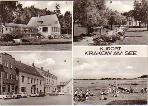 12138 Multi-image Ak station thermale de Krakow au lac 1980
