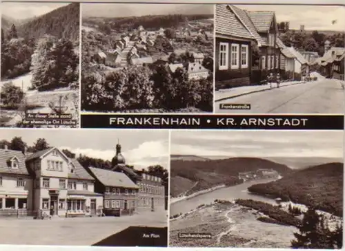 12136 Mehrbild Ak Frankenhain Kreis Arnstadt 1971