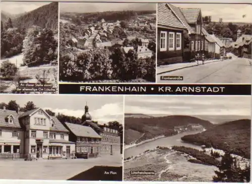 12136 Multi-image Ak Frankenhain Kreis Arnstadt 1971