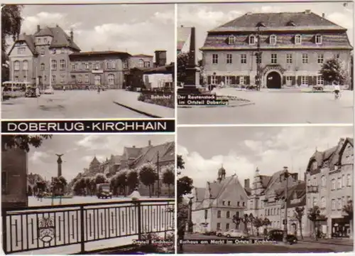 12132 Multi-image Ak Doberlug Kirchhain Gare, etc. 1977