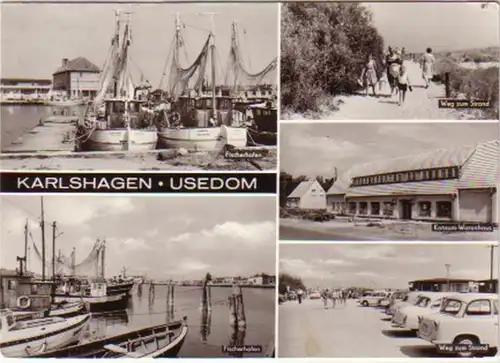 12104 Mehrbild Ak Karlshagen auf Usedom 1977