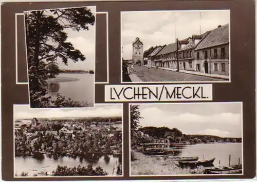 12087 Mehrbild Ak Lychen in Mecklenburg 1967