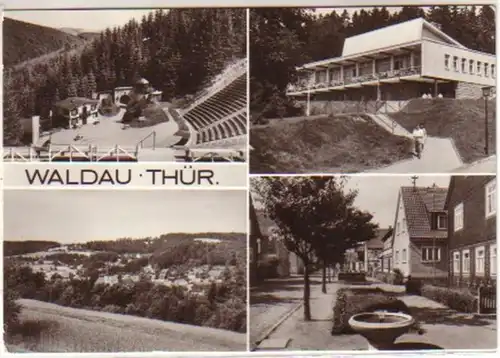 12084 Mehrbild Ak Waldau Kreis Hildburghausen 1978