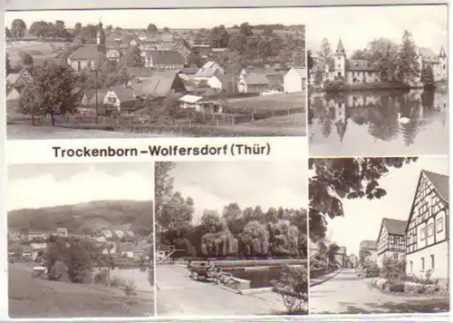 12082 Multiimage Ak Schechneborn Wolfersdorf Thüringen 1983