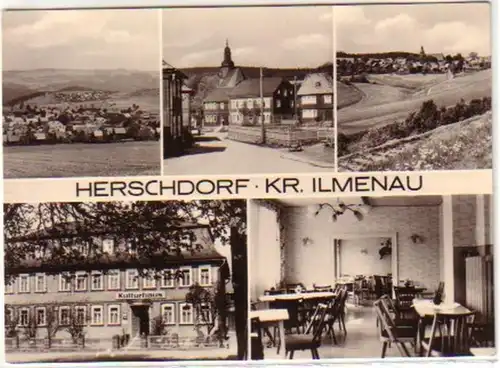 12030 Mehrbild Ak Herschdorf Kreis Ilmenau 1976