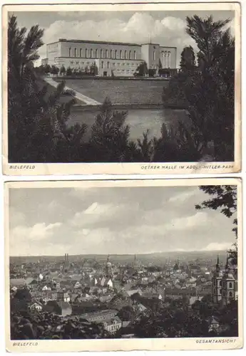 11998/2 Ak Bielefeld Oetker Hall, etc. vers 1940