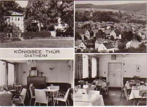 11950 Mehrbild Ak Königsee Thüringen Diätheim 1972