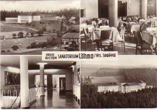 11922 Salutation multi-image Ak du sanatorium Löhma 1976