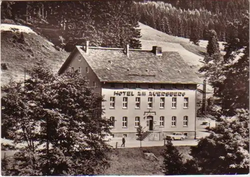 11918 Ak Wildenthal Erzgebirge Hotel am Auersberg 1974