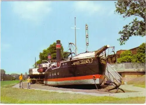 11917 Ak Magdeburg Gaststättenschiff "Württemberg"