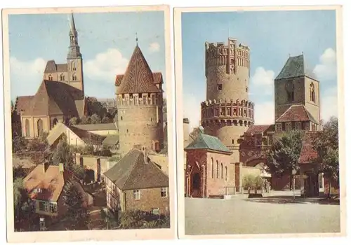11916/2 Ak Tangermünde Neustädter Tor usw. um 1940