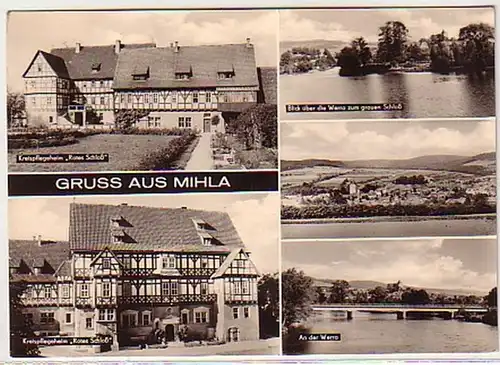 11904 Multi-image Ak Gruss de Mihla Herbstheitenheim 1968