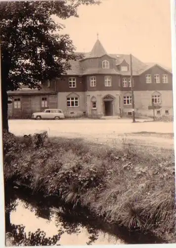 11897 Ak Muldenberg im Vogtland Bahnhofshotel 1963
