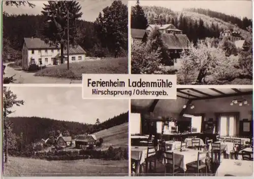 11893 Ak Ferienheim Ladenmühle Hirschsprung Osterzgeb.