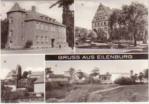 11870 Mehrbild Ak Eilenburg Postamt usw. 1983