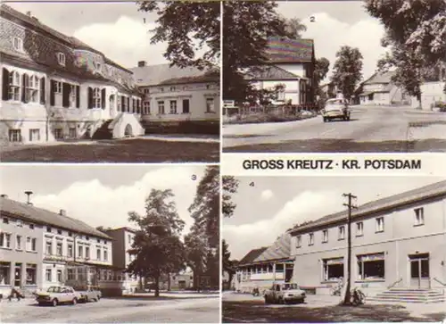 11858 Multi-image Ak Gross Kreutz Kreis Potsdam 1983