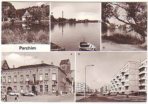 11827 Mehrbild Ak Parchim Gaststätte "Stadtkrug" usw.