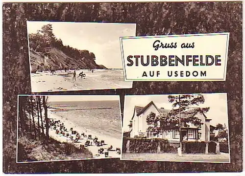 11803 Multi-image Ak Salutation en champ de stubben sur Usedom