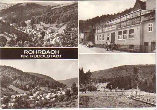 11787 Multi-image Ak Rohrbach Kreis Rudolstadt 1978
