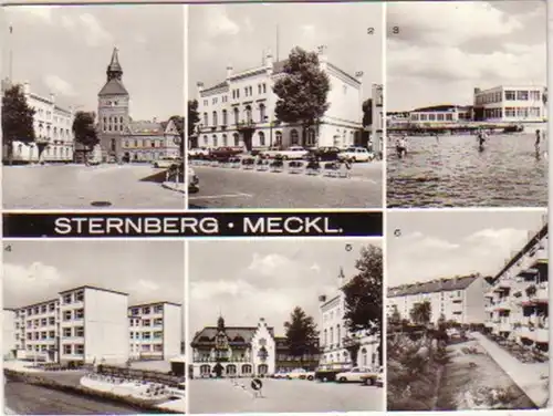 11785 Mehrbild Ak Sternberg Mecklenburg POS usw. 1978