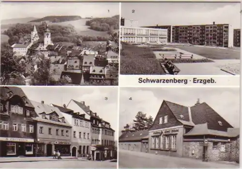 11773 Mehrbild Ak Schwarzenberg Klubhaus"Albert Höhnel"