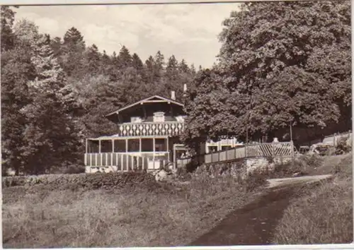 11756 Ak Wernigerode Gastät Christianental vers 1960