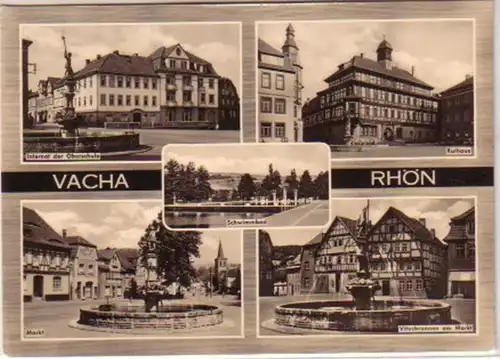 11750 Mehrbild Ak Vacha Rhön Internat usw. 1965