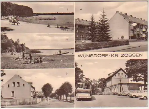 11730 Multi-image Ak Wünsdorf Kreis Zossen 1979