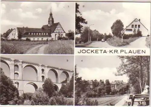 11729 Multi-image Ak Jocketa Kreis Plauen 1980