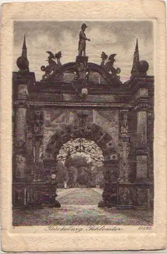 11705 Ak Bückeburg Schlosstor 1909