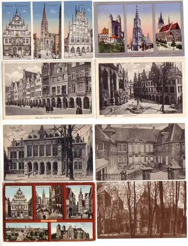 11690/8 Ak Münster I.W. Université, etc. vers 1915