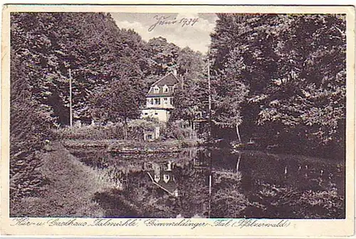 11665 Ak Gimmeldingen Gasthaus "Thalmühle" 1934