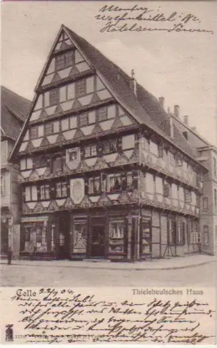 11629 Ak Celle Thielebeulsches Haus 1904