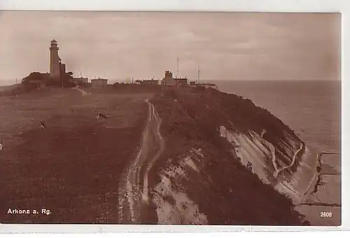 11587 Ak Arkona sur les bords avec phare vers 1926