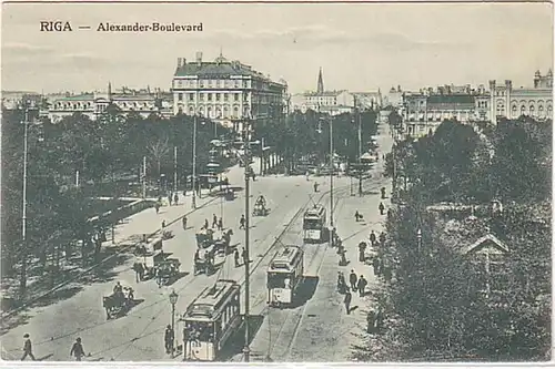 11583 Ak Riga Lettonie Alexander Boulevard 1918