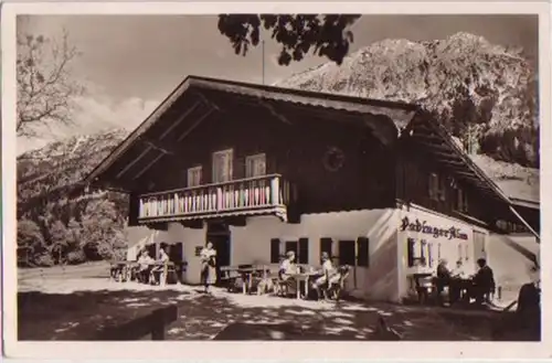 11561 Ak Gasthof Padinger Alm in Bad Reichenhall 1937