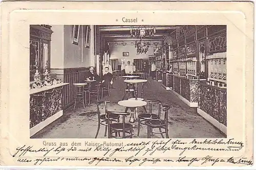 11532 Ak Salutation de l'empereur Cassel Automat 1904