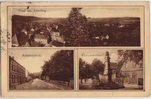11521 Mehrbild Ak Gruss aus Leissling um 1930