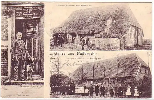 11519 Mehrbild Ak Gruss aus Radbruch 1907
