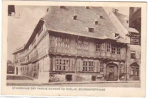 11471 Ak Goslar Schreiberstrasse vers 1930
