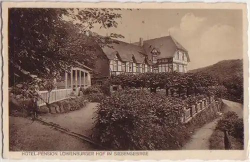11415 Ak Hotel und Pension Löwenburger Hof 1928