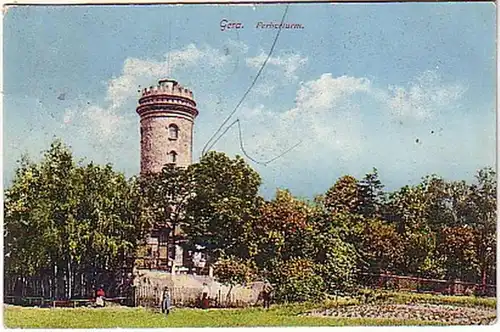 11395 Ak Gera Reuss Ferberturm 1912