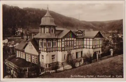 11378 Ak Lütjenburg ? Schlossberg Hotel vers 1940