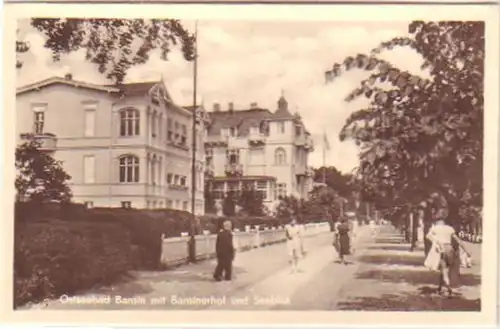 11375 Ak Ostseebad Bansin mit Bansinerhof 1955