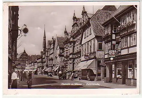 11374 Ak Hameln a. Weser Osterstrasse vers 1940