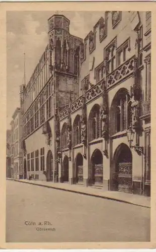 11365 Ak Cologne am Rhein Gürzenich vers 1920