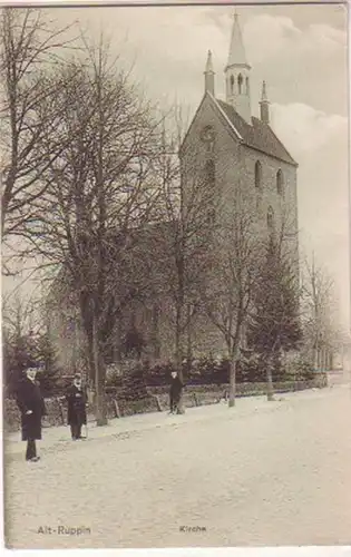11336 Ak Alt Ruppin Kirche um 1910