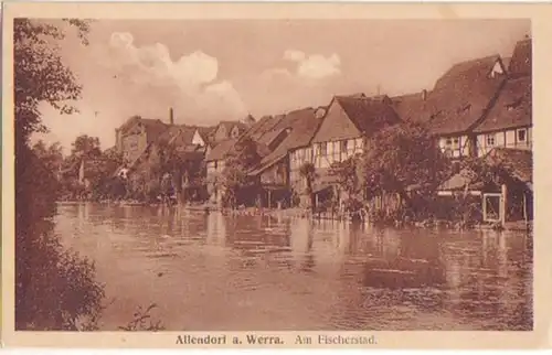 11333 Ak Allendorf a. Werra am Fischerstad um 1920